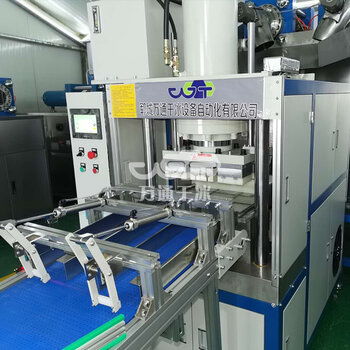 山东莱芜智能化干冰块生产线干冰生产设备万通全自动干冰压块机